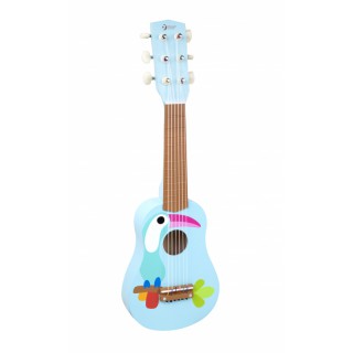 Žaislinė medinė akustinė gitara vaikams | Toucan | Classic World CW4027